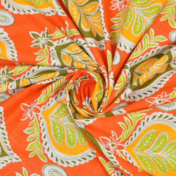 JAMG_Soft_Cotton_Bedsheet_with_Pillow_Covers_for_Double_Size_Bed_|_Printed_Comfortable_Bedding_Set_|_Smooth_Breathable_Fabric_|_Elegant_Home_Furnishing__APPLE_PAN_PATTA_Multi-Color_45
