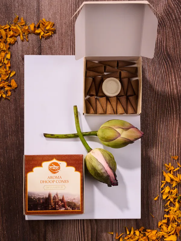 Pack_Of_2_Aroma_Dhoop_Cones_Divya_Kasturi_Temple_Series