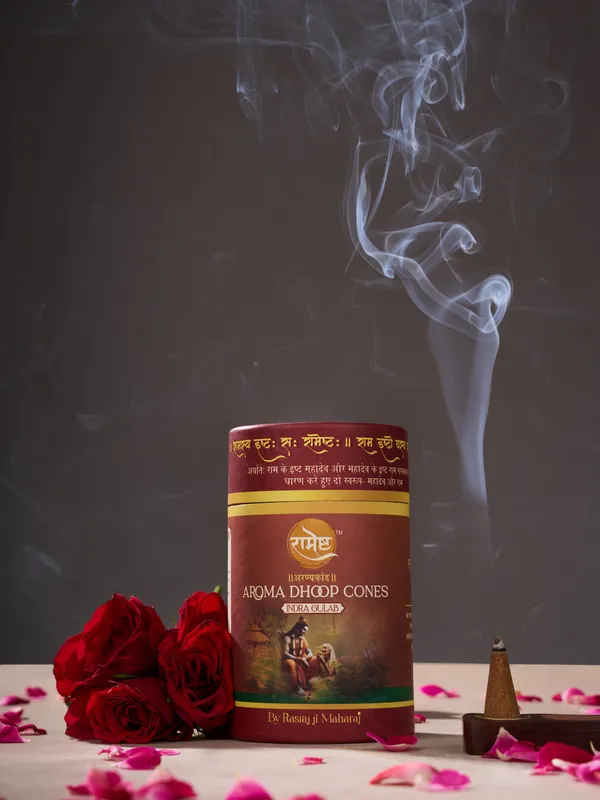 Aroma_Dhoop_Cones_Indra_Gulab