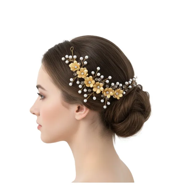 Golden_Flower_Premium_&_Elegant_Pearl_&_Floral_Vine_Bridal_Hair_Vine_For_Women_&_Girls