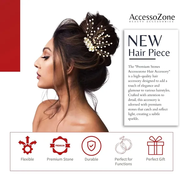 White_Plastic_Premium_&_Elegant_Artificial_Pearl_Hair_Pins_For_Women_&_Girls