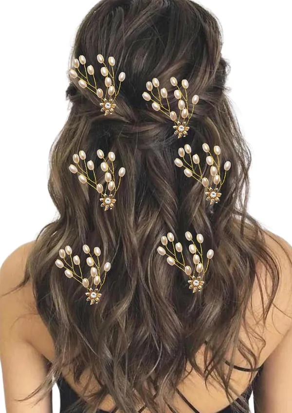 Golden_Plastic_Premium_&_Elegant_Pearl_Floral_Juda_Bun_Accessories_For_Women_&_Girls_(Pack_Of_6)