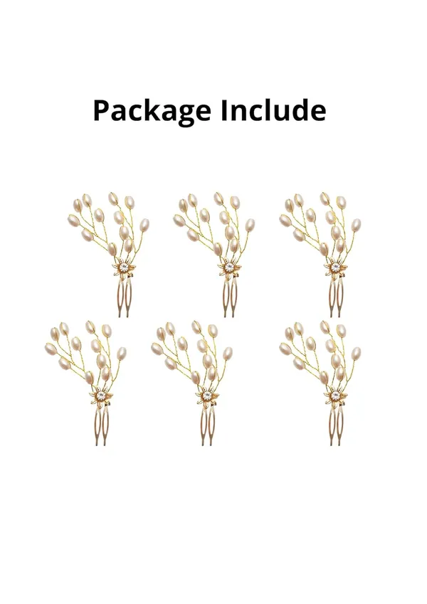 Golden_Plastic_Premium_&_Elegant_Pearl_Floral_Juda_Bun_Accessories_For_Women_&_Girls_(Pack_Of_6)