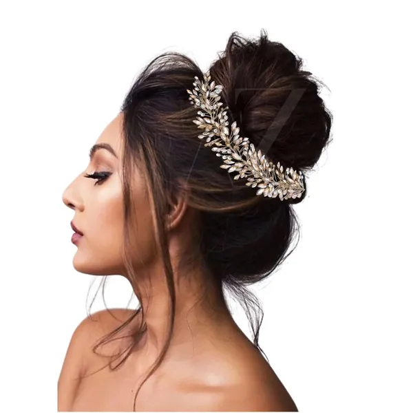 Golden_Plastic_Premium_&_Elegant_Golden_&_Pearl_Bridal_Hair_Accessories_For_Women_&_Girls
