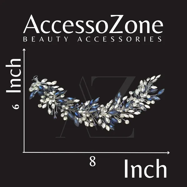 Blue_Plastic_Premium_&_Elegant_Elegant_Crystal_Leaf_Bridal_Headpiece_For_Women_&_Girls