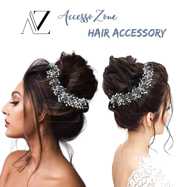 Blue_Plastic_Premium_&_Elegant_Elegant_Crystal_Leaf_Bridal_Headpiece_For_Women_&_Girls