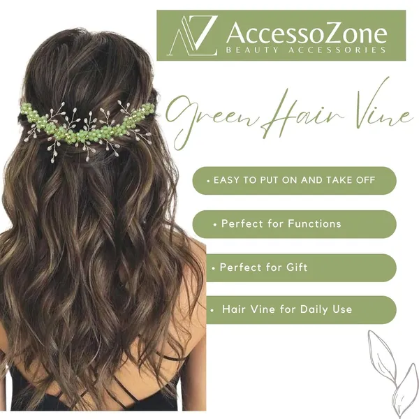 Green_Plastic_Premium_&_Elegant_Crystal_Pearl_Bridal_Hair_Vine_For_Women_&_Girls