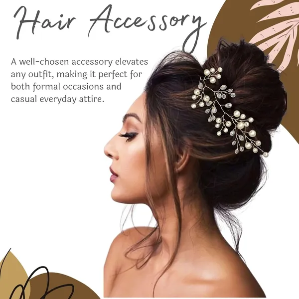 White_Plastic_Premium_&_Elegant_Pearl_&_Crystal_Elegant_Hairpiece_For_Women_&_Girls