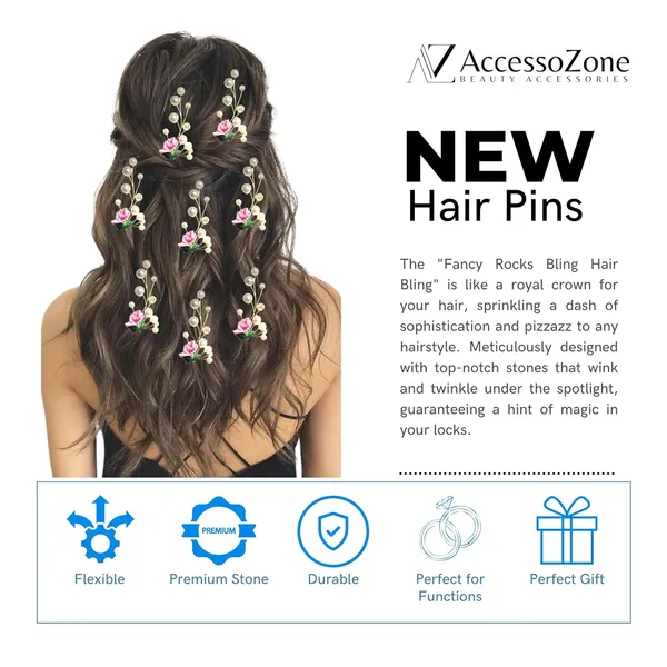 Pink_Plastic_Premium_&_Elegant_Floral_Design_Elegant_Hair_Pin/Clip_For_Women_&_Girls