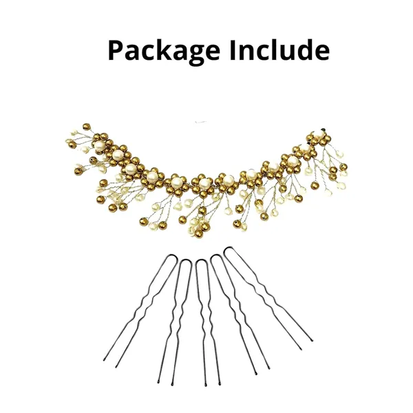Gold_Plastic_Premium_&_Elegant_Vintage-Inspired_Hair_Pins/Clips_For_Women_&_Girls