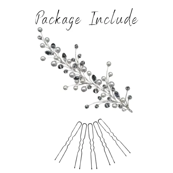 Silver_Plastic_Premium_&_Elegant_Delicate_Pearl_Trendy_Hair_Pins/Clips_For_Women_&_Girls