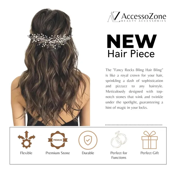 Silver_Plastic_Premium_&_Elegant_Crystal_Stylish_Hair_Pins/Clips_For_Women_&_Girls