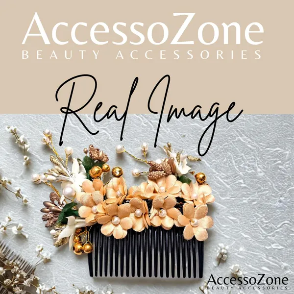 Peach_Plastic_Premium_&_Elegant_Peach_Floral_Juda_Hair_Clip_For_Women_&_Girls