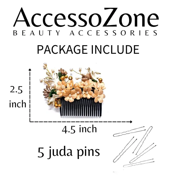 Green_Plastic_Premium_&_Elegant_Crystal_Pearl_Bridal_Hair_Vine_For_Women_&_Girls