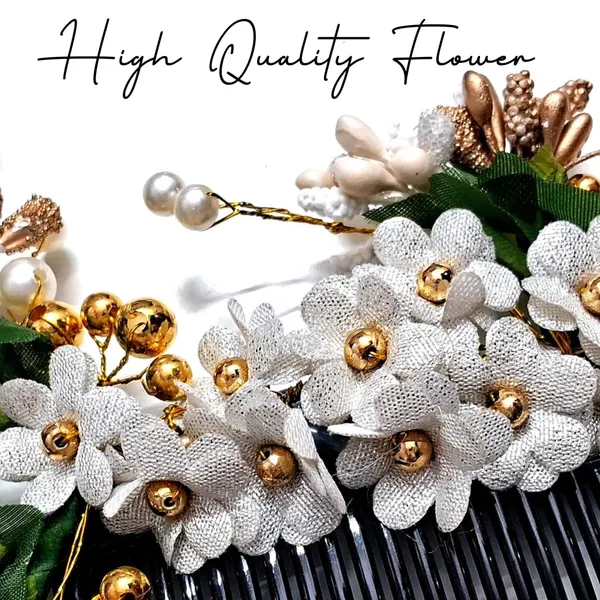 Silver_Plastic_Premium_&_Elegant_Silver_Floral_Juda_Hair_Clip_For_Women_&_Girls