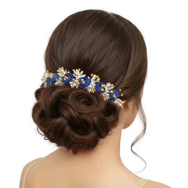 Golden_Plastic_Premium_&_Elegant_Bridal_Bun_Gajra_For_Women_&_Girls
