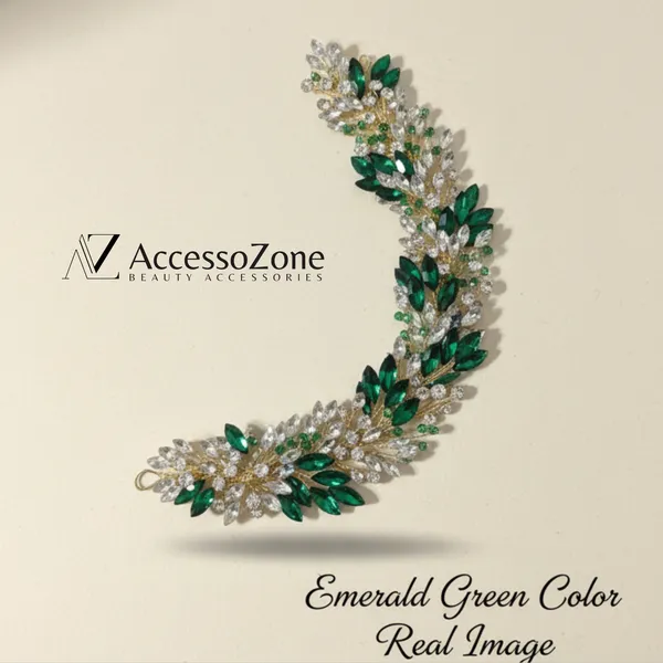 Green_Crystal_Leaf_Wedding_Headpiece_for_Bun_&_Updo_Hairstyles