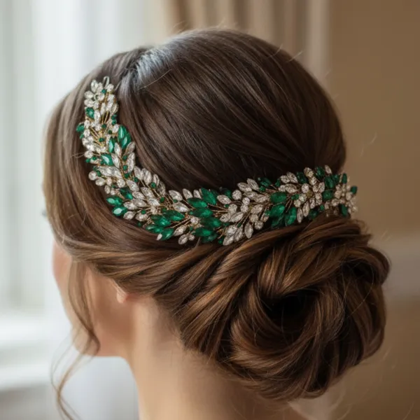 Green_Crystal_Leaf_Wedding_Headpiece_for_Bun_&_Updo_Hairstyles