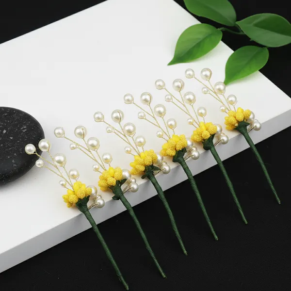 Yellow_Plastic_Premium_&_Elegant_Pearl_Flower_Hair_Pins_Set_For_Women_&_Girls_(Pack_Of_8)