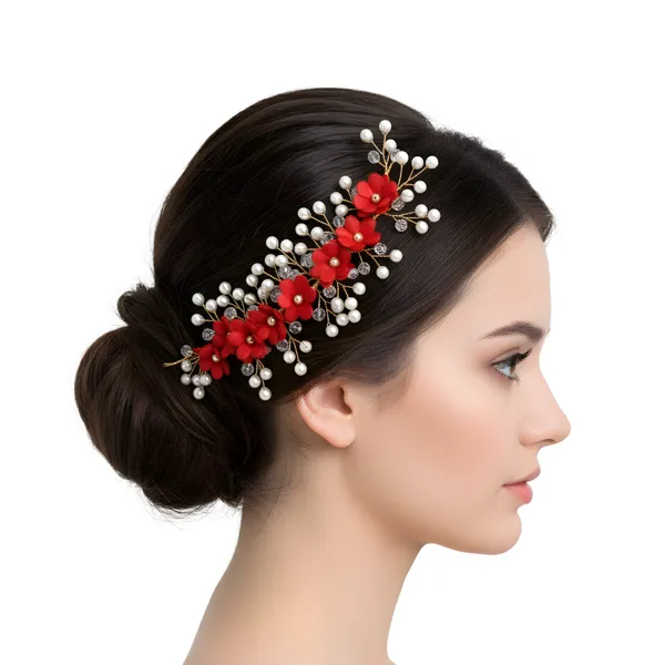 Red_Plastic_Premium_&_Elegant_Hair_Accessory_For_Women_&_Girls