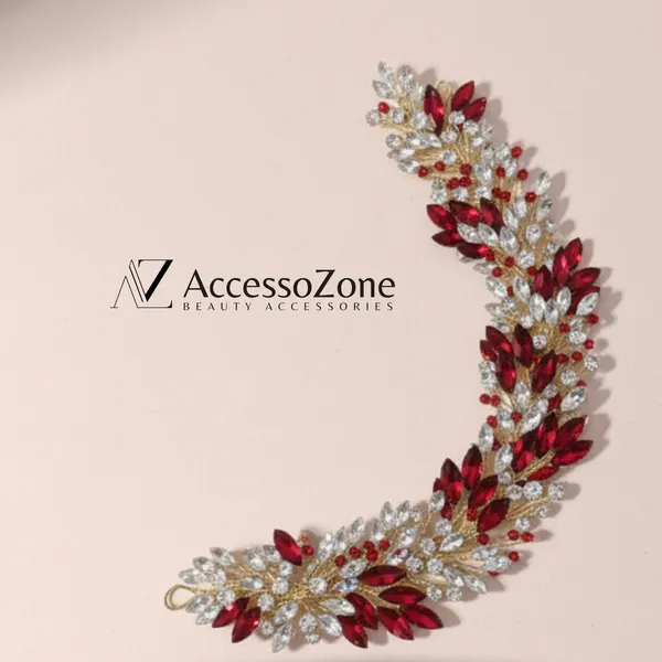 Red_Crystal_Leaf_Wedding_Headpiece_for_Women_&_Updo_Hairstyles