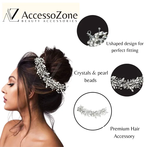 Silver_Crystal__Hair_Vine_Hair_Accessory_For_Women