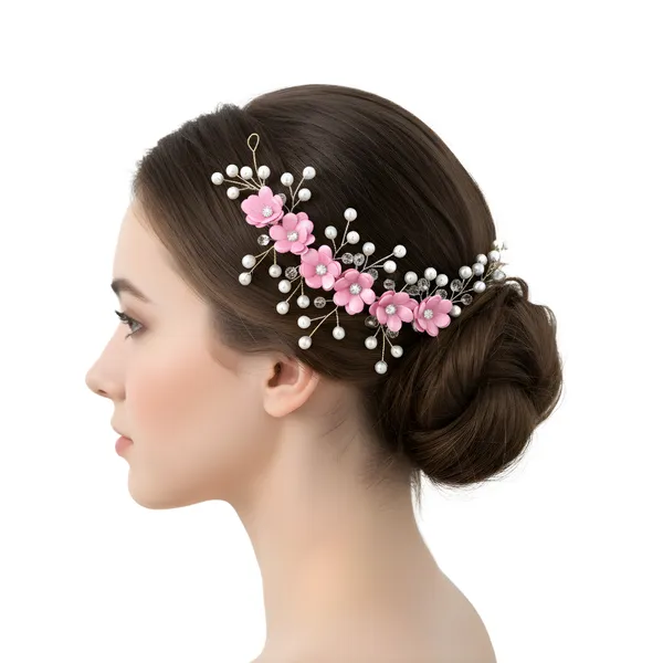 Pink_Plastic_Premium_&_Elegant_Hair_Accessory_For_Women_&_Girls