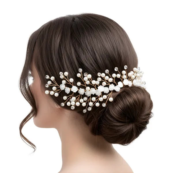 Silver_Flower_Premium_&_Elegant_White_Pearl_Floral_Bridal_Hair_Clip_For_Women_&_Girls