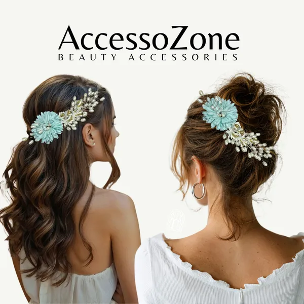 Blue_Rose_Floral_Hair_Clip_for_Bridal_&_Party_Bun