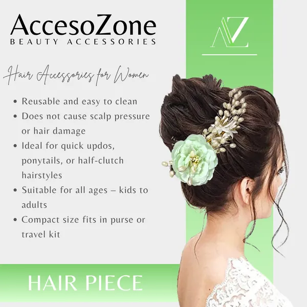 Blue_Rose_Floral_Hair_Clip_for_Bridal_&_Party_Bun