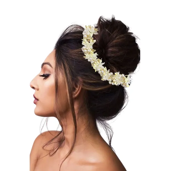 White_Plastic_Premium_&_Elegant_Hair_Accessory_For_Women_&_Girls