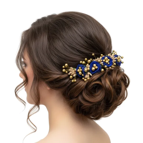 Blue_Plastic_Premium_&_Elegant_Hair_Accessory_For_Women_&_Girls