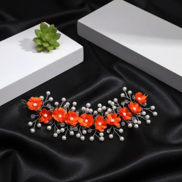 Orange_Plastic_Premium_&_Elegant_Hair_Accessory_For_Women_&_Girls