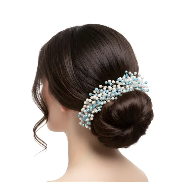 Blue_Glass_Beads_Premium_&_Elegant_Beads_&_Crystal_Headpiece_For_Women_&_Girls