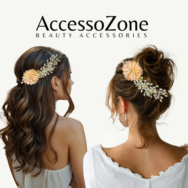 Yellow_Rose_Floral_Hair_Clip_for_Bridal_&_Party_Bun
