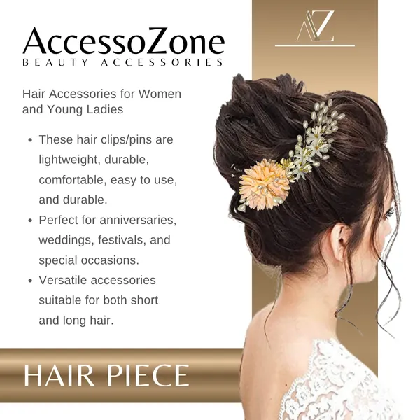 Yellow_Rose_Floral_Hair_Clip_for_Bridal_&_Party_Bun