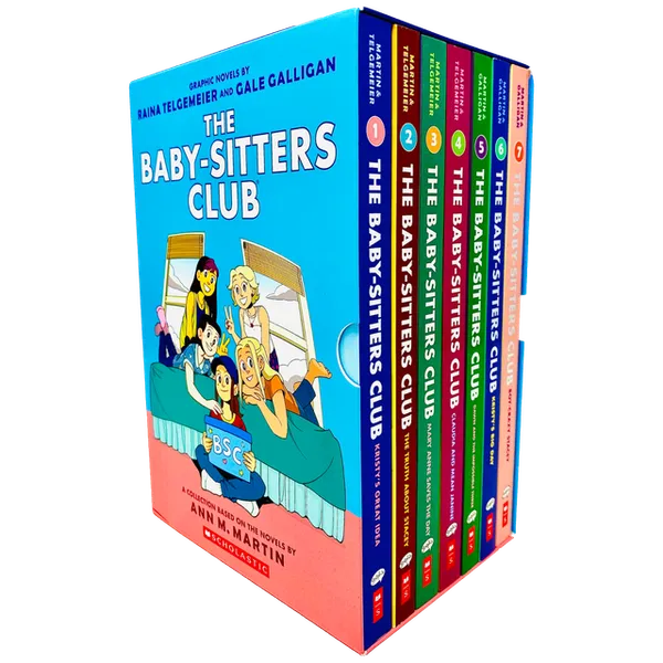 The_Baby-Sitters_Club_Graphic_Novel_Box-Set_(1_To7)_By_Ann_M_Martin(Original_Book)