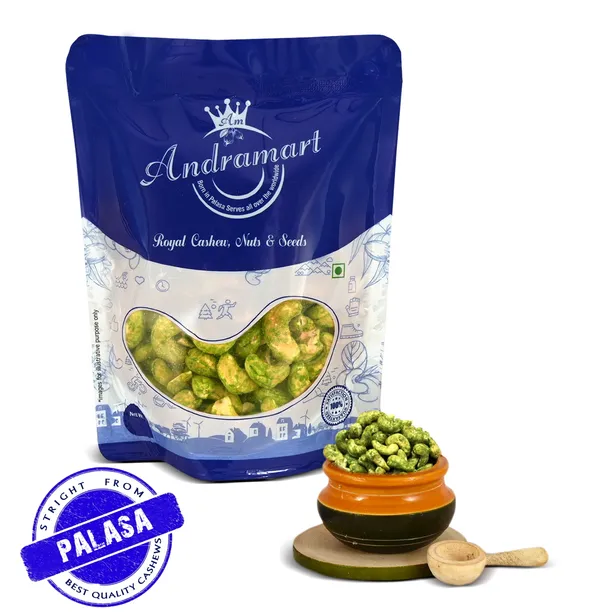 AndraMart_solitaire_Green_Chilli_Cashews_|_Kaju_|_Munthiri_|_Masala_Kaju