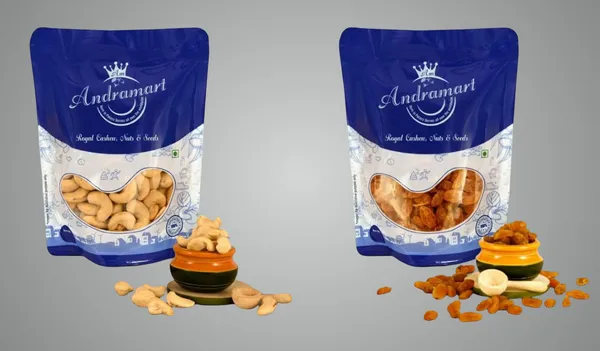 AndraMart_Combo_pack_Premium_Cashews_|_Kaju_|_Munthiri_with_Raisons