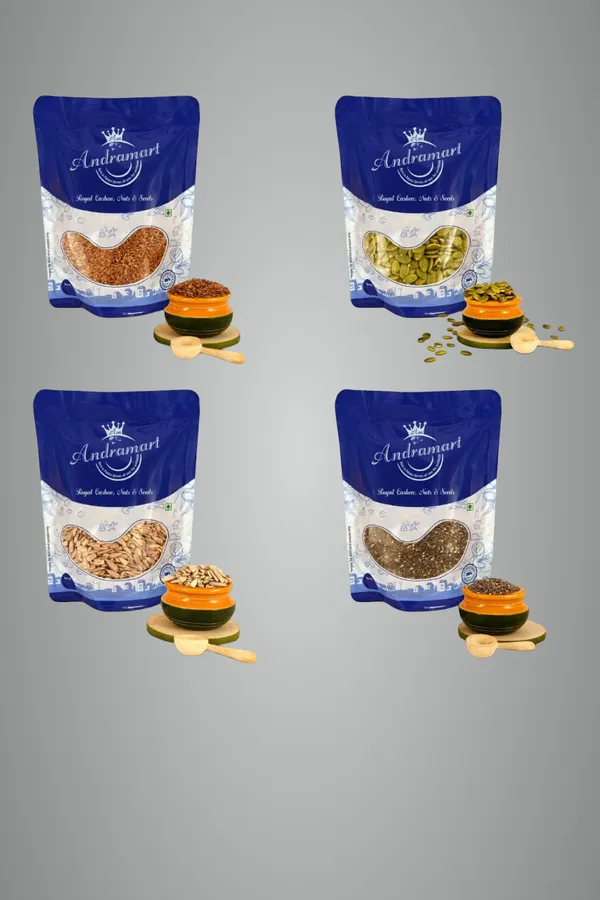 AndraMart_Raw_Flax,_Pumpkin,_Sunflower_and_Chia_mixed_combo_seeds