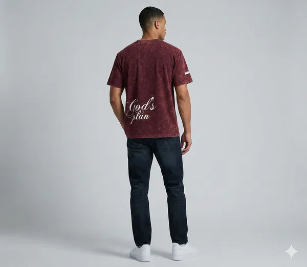 Maroon_Oversized_T-Shirt_Gods_Plan_For_Men_&_Women
