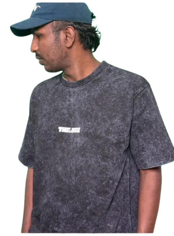 Black_Oversized_T-Shirt__-_Space_Ranger_For_Men_&_Women