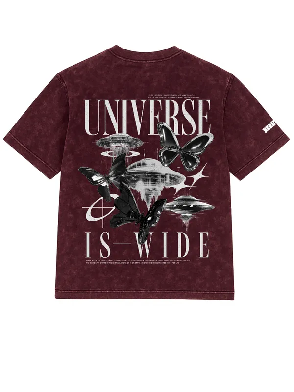 Maroon_Oversized_T-Shirt_Universe_Is_Wide_For_Men_&_Women