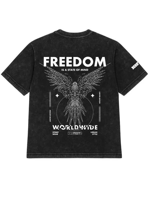 Black_Oversized_T-Shirt__-_Freedom_For_Men_&_Women