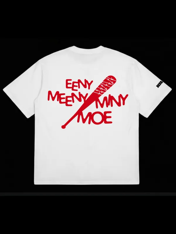 White_Plain__T-Shirt-Eeny-Meeny_For_Men_&_Women