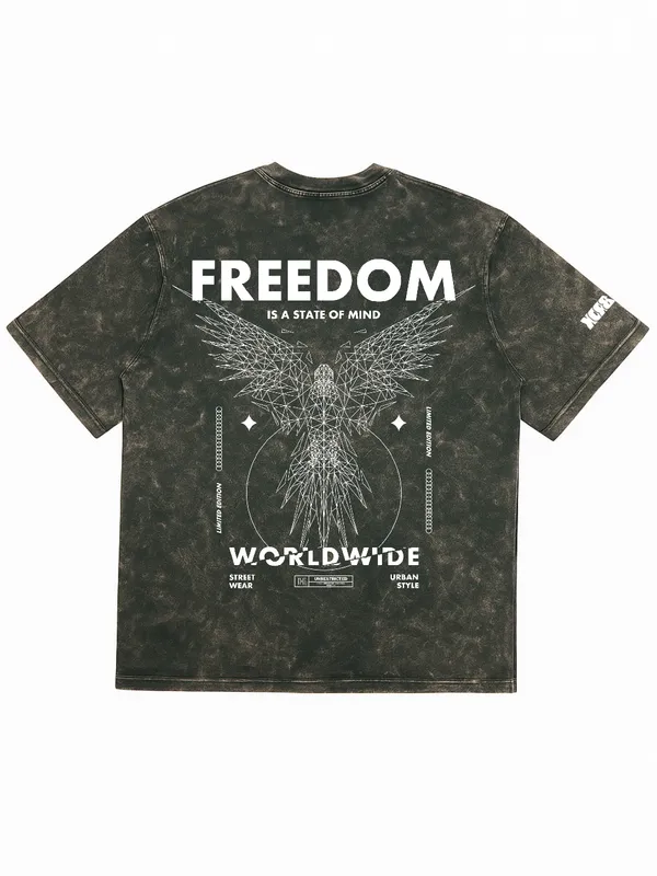 Green_Oversized_T-Shirt__-_Freedom_For_Men_&_Women