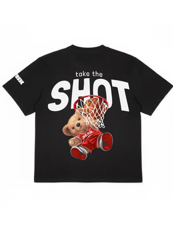 Black_Plain__T-Shirt-Take_A_Shot_For_Men_&_Women