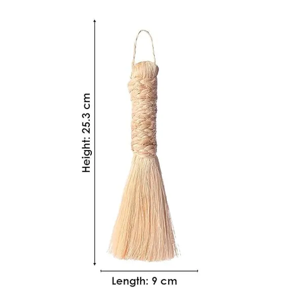 Mandir_Jhadu__Brown_Eco-Friendly_Handcrafted_Jhadu_Banana_Stem_Leaf_Fibre_(10-Inch)_For_Puja_Mandir(Pack_of_2)