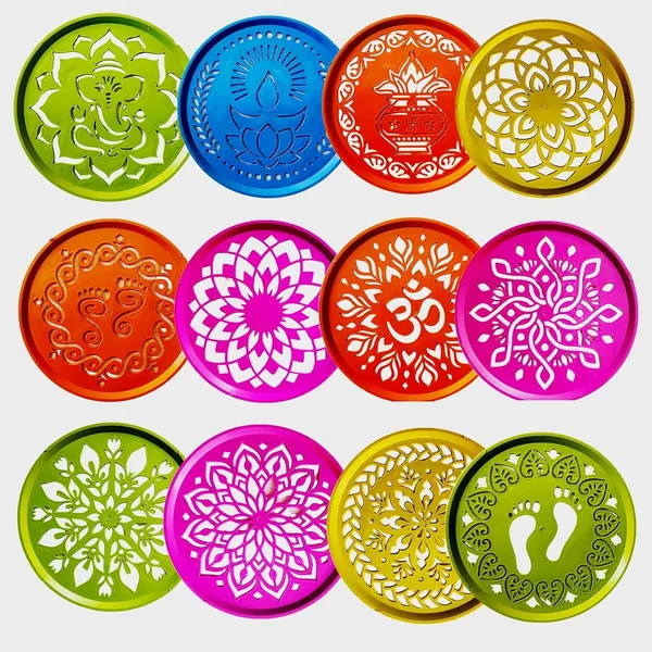 Multicolor_Round_Reusable_Rangoli_Making_Stencils_For_Floor_Decoration_(Set_Of_4)