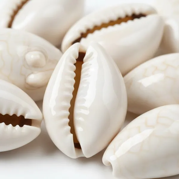 DharmikOnline_Natural_White_Kodi_for_Pooja_-_Set_of_11_Pieces_|_White_Cowrie_Shells_Safed_Kaudi_for_Lakshmi_Worship_|_Gomti_Chakra_Sea_Shells_for_Temple_Mandir_Decoration